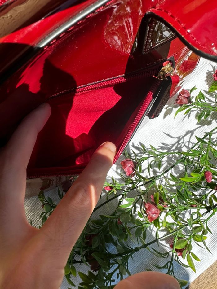 🌸Sac à main / bandoulière bordeaux – GEMO🌸 - photo numéro 7
