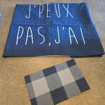 Housse de couette + taie