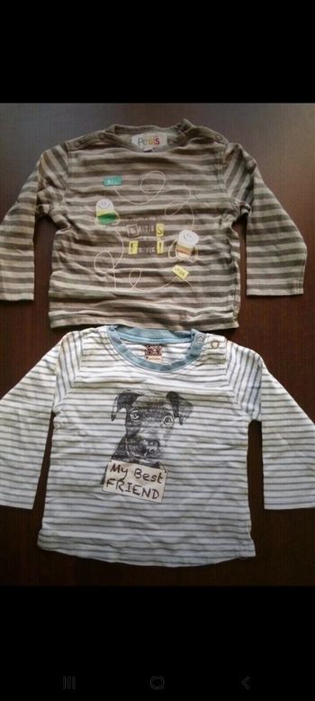 Lot de 2 T-shirts