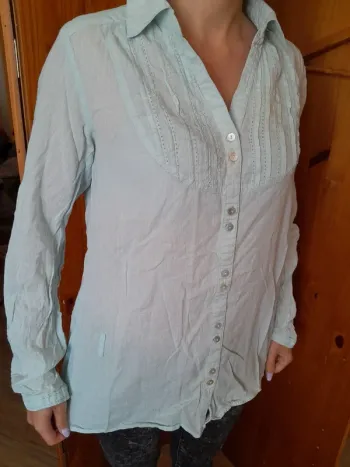 Chemise bleue ciel