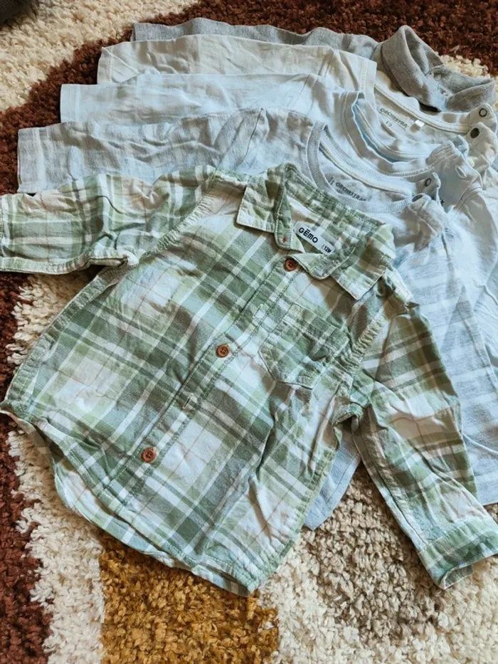 Lot 7 tee-shirts manches longues - photo numéro 3