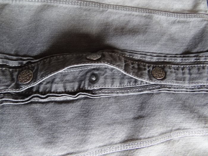 robe en jean grise 13-14ans - photo numéro 4