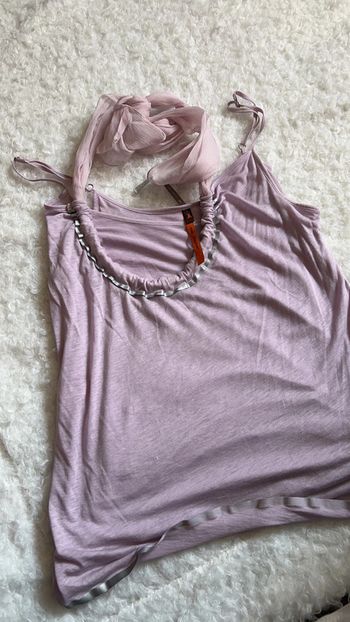 Débardeur vieux rose Cop Copine Taille 3