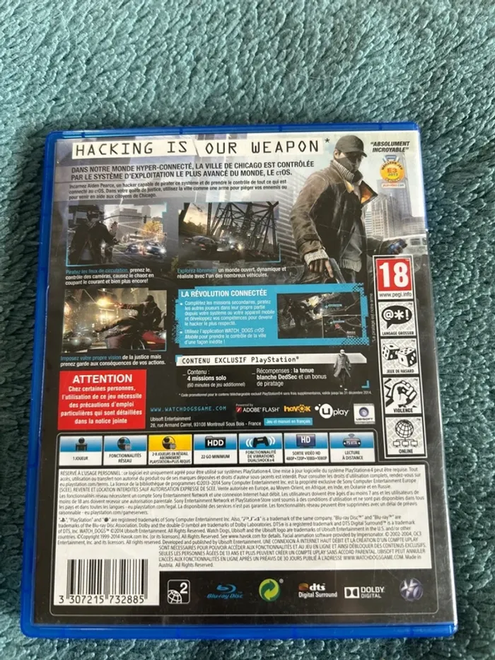 Watchdogs Ps4 - photo numéro 2
