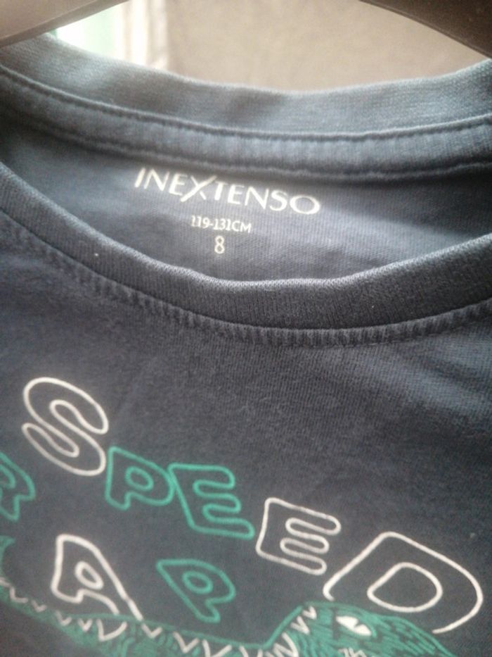 Tee shirt manche longue dinosaure 8A - photo numéro 3