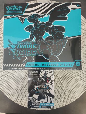 ETB & Bundle foudre noire pokémon