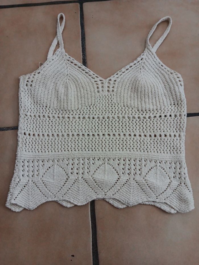 Top au crochet