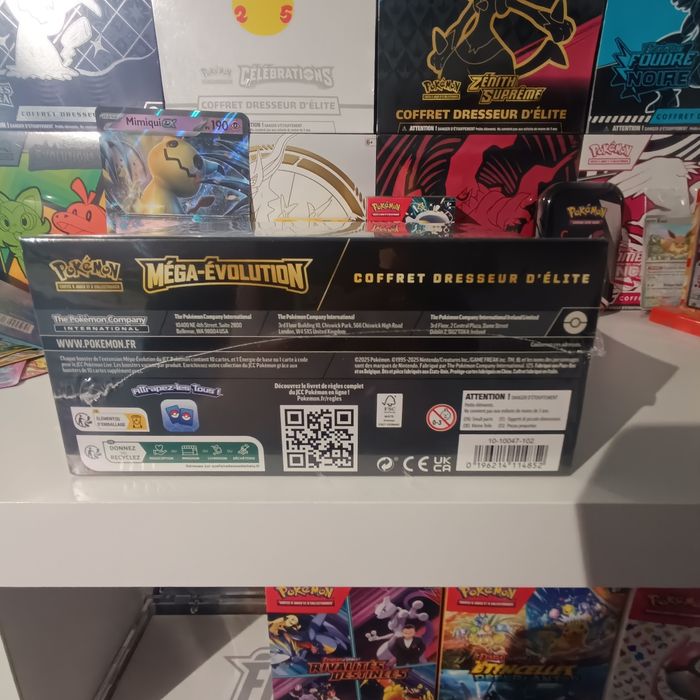 Etb pokémon gardevoir me01 méga evolution neuf fr - photo numéro 5