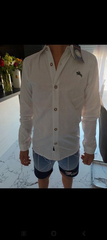 Chemise blanche garçon