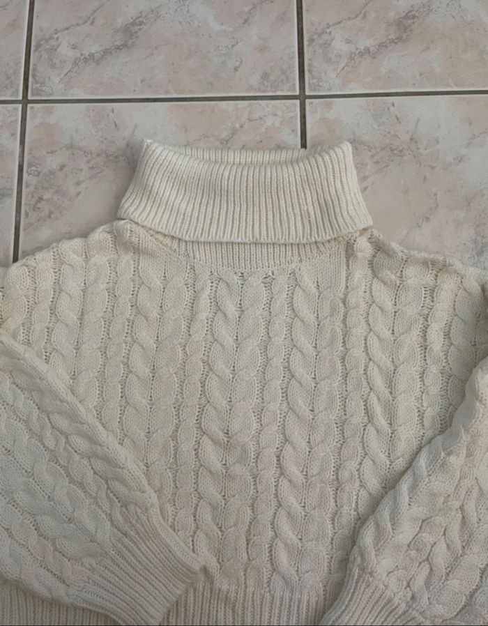 Pull avec col roulé