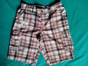 Short à carreaux 8 ans