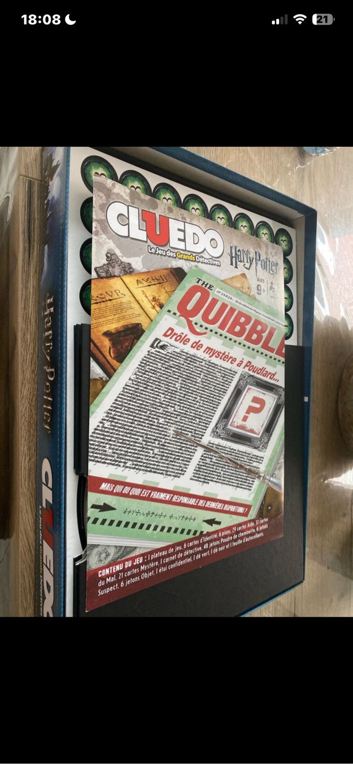 Jeu Harry Potter cluedo - photo numéro 3