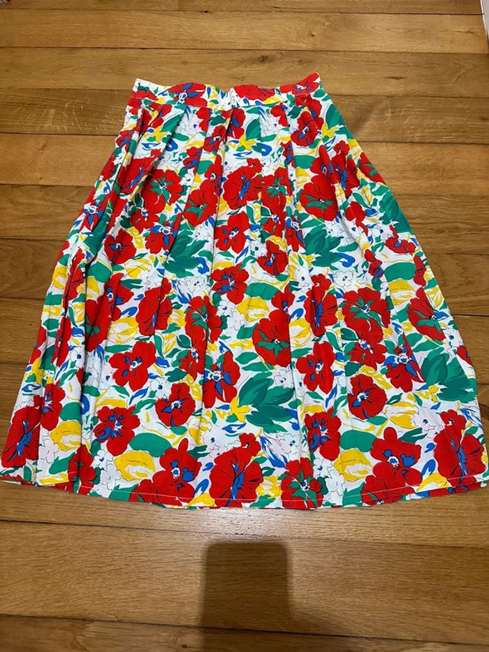 Jupe midi vintage parfait état - photo numéro 4