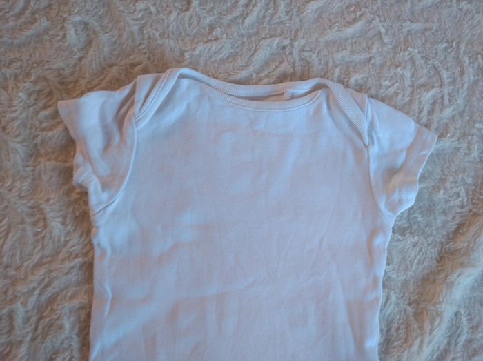 Lot de 2 bodies manches courtes Mixte 3/6 mois Next Baby 100% coton - photo numéro 9