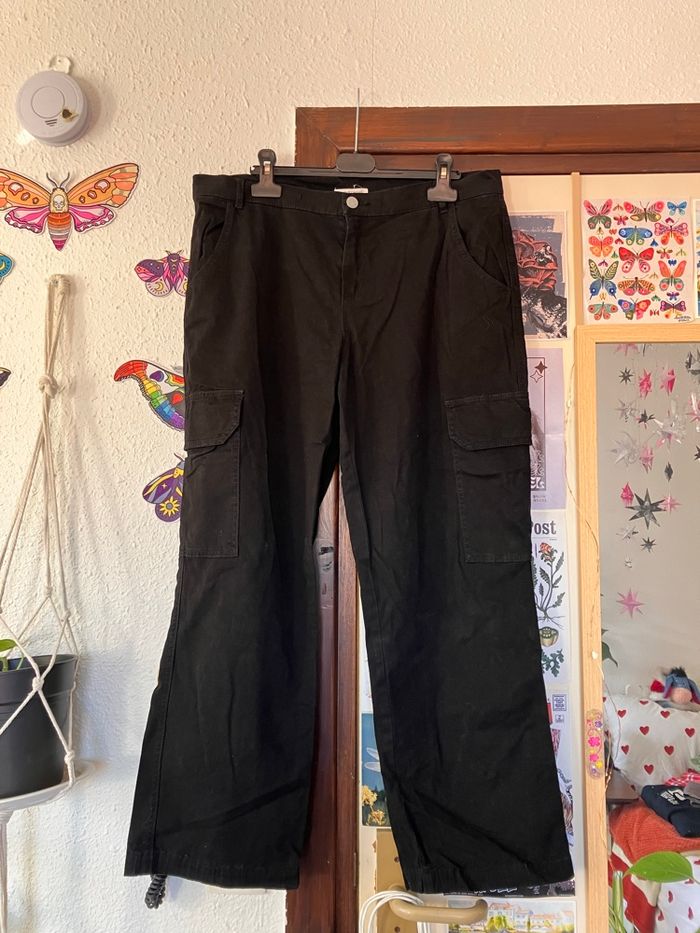 Pantalon cargo noir Chache Chache - photo numéro 5