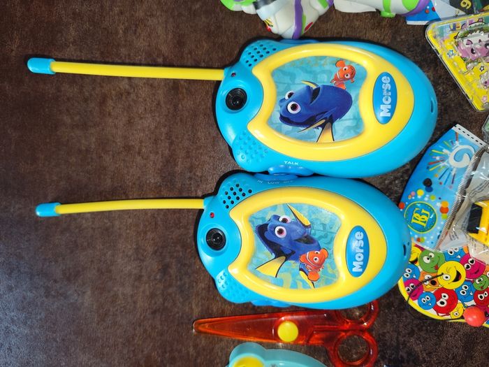 Lot de jouets talkie walkie dory buzz l'éclair - photo numéro 2