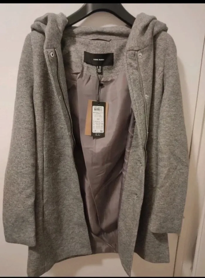 Vero Moda manteau classique court taille S - photo numéro 3