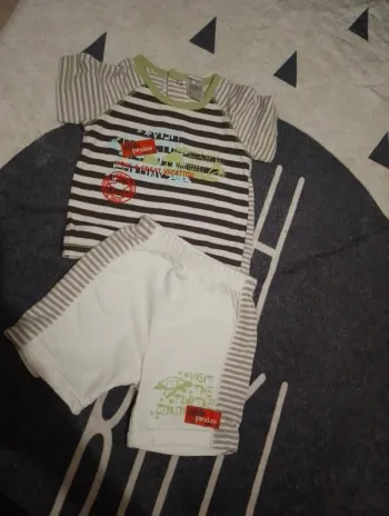 Ensemble été rayé