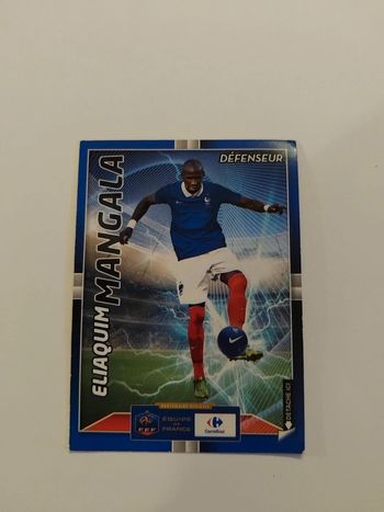 Carte de foot Carrefour 2014 - Eliaquim Mangala 8/24