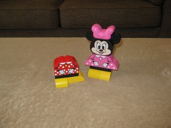 lego duplo ma première Minnie a construire