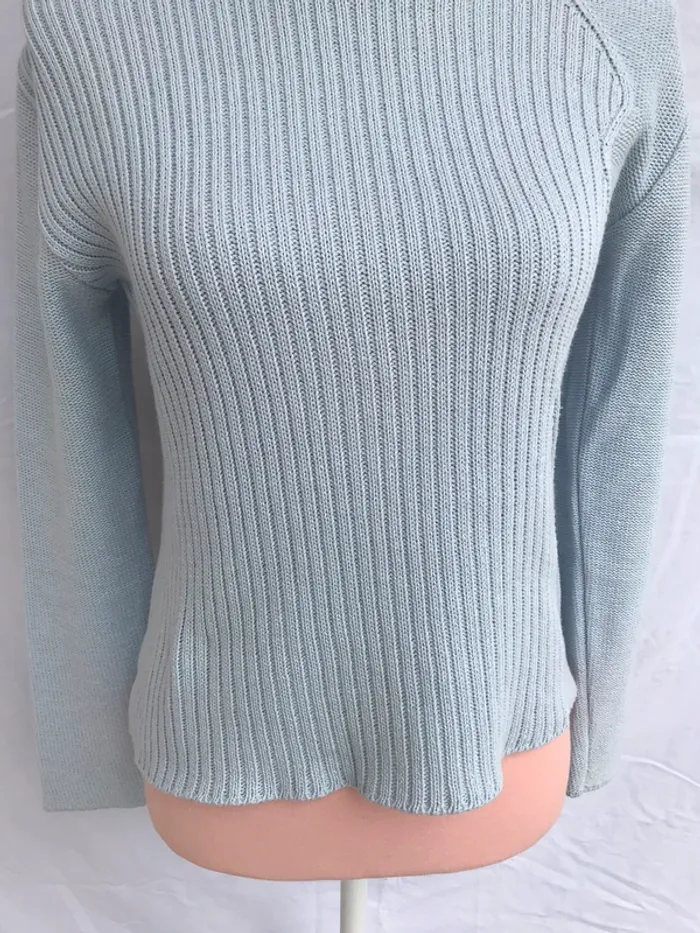 Pull bleu clair - photo numéro 8