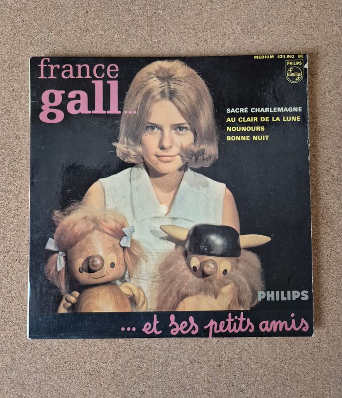 Vinyle de "France Gall" Sacré Charlemagne 45 tours