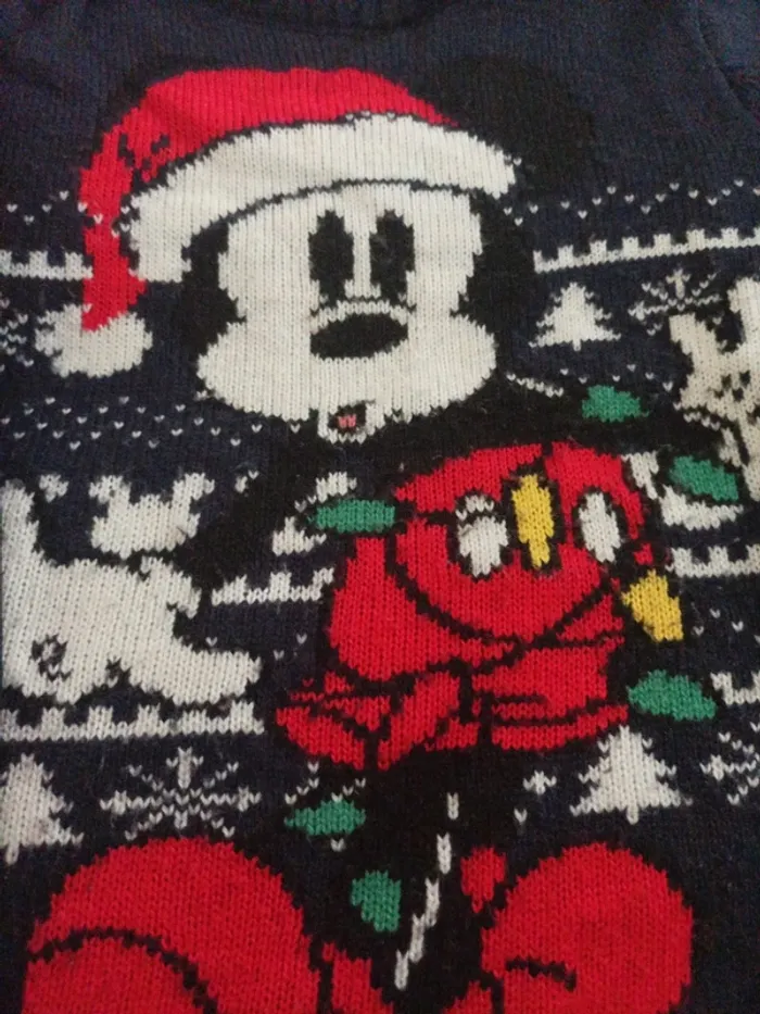 Pull de Noël Mickey - photo numéro 2
