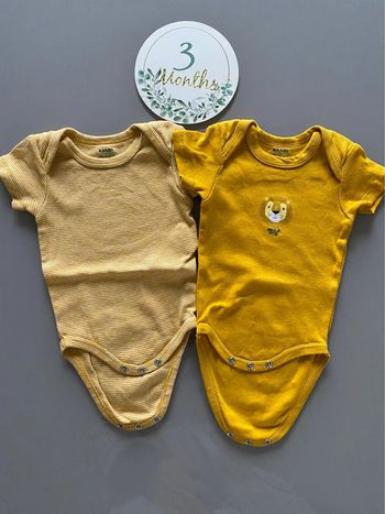 Lot de 2 bodies 3 mois