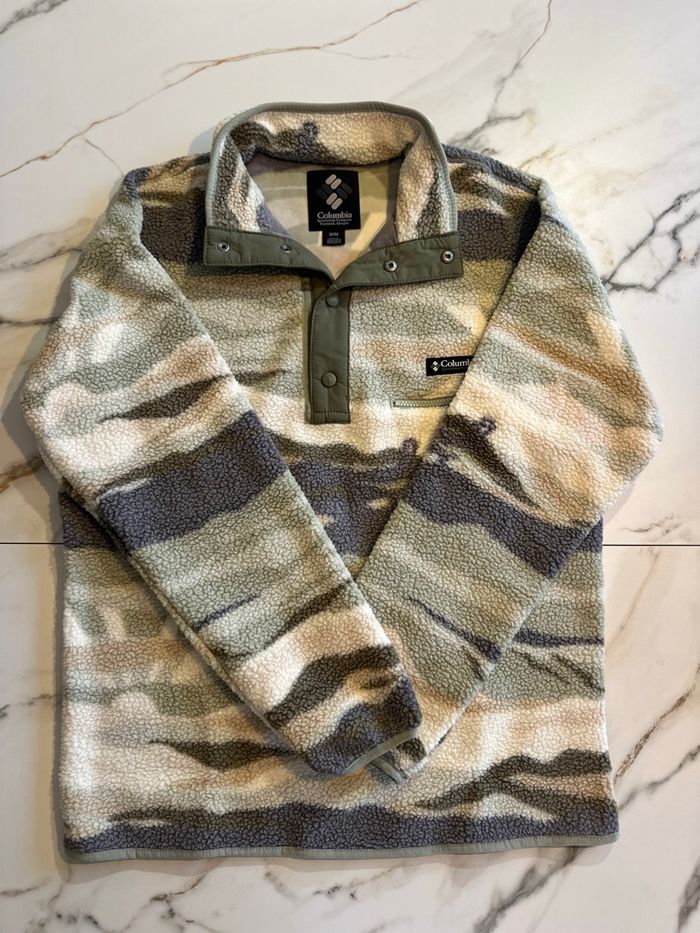 Polaire Columbia Helvetia II - Camouflage / Multicolore - Taille M - photo numéro 2