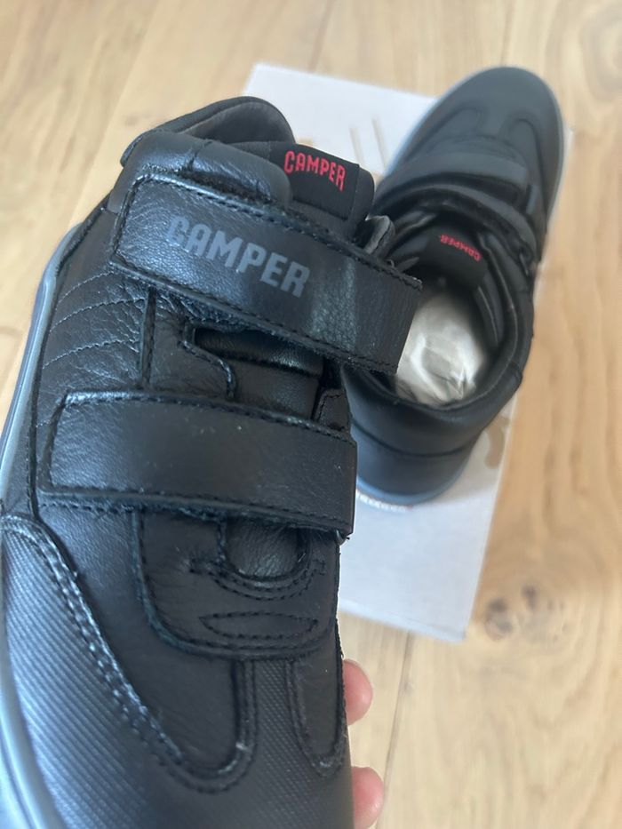 Chaussures en cuir  à scratch camper T31  neuve - photo numéro 5