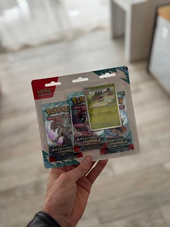 [NEUF] Tripack Pokémon EV9 Aventures Ensemble