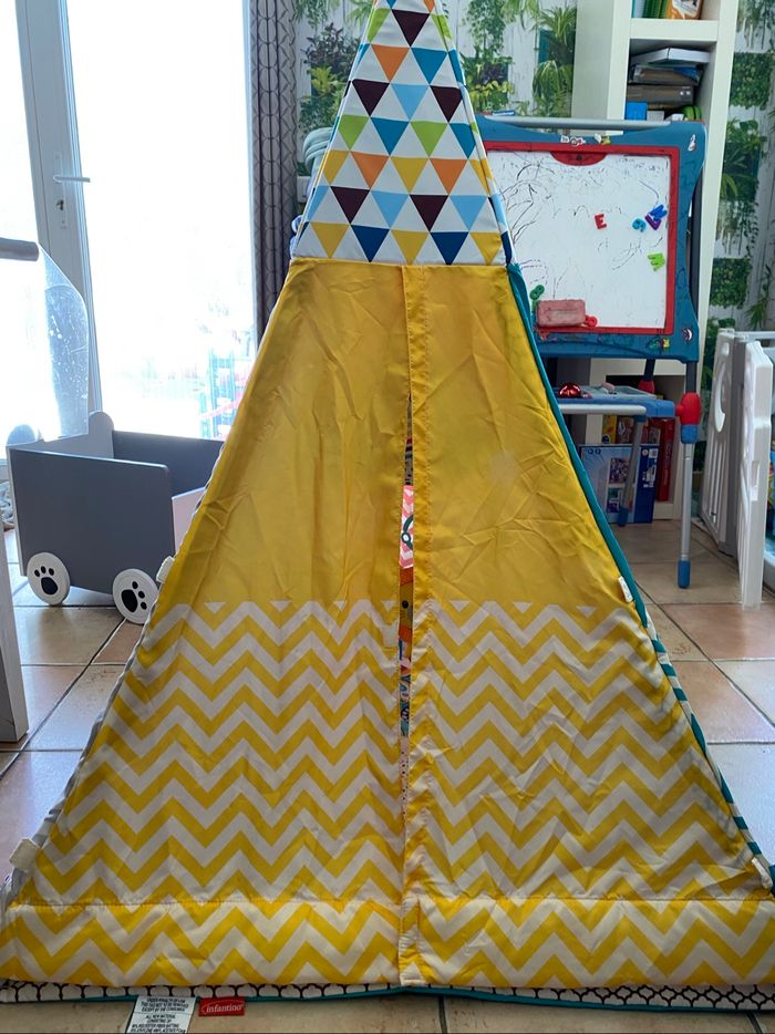 Tipi tapis d’éveil comme neuf complet infantino - photo numéro 4