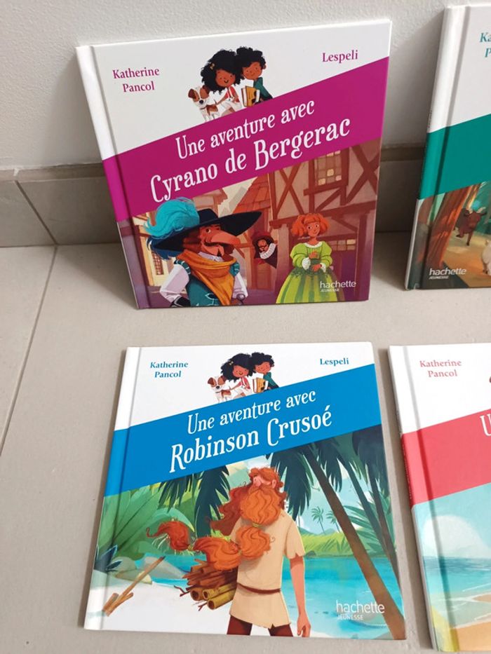 Livres Une aventure avec (lot de 6) - photo numéro 2