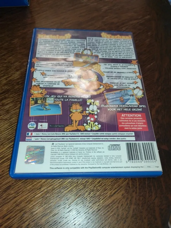 Garfield ps2 - photo numéro 2