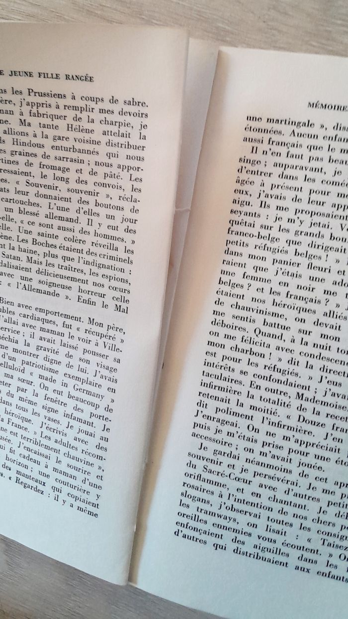 simone de beauvoir - mémoires d'une jeune fille rangée - photo numéro 6