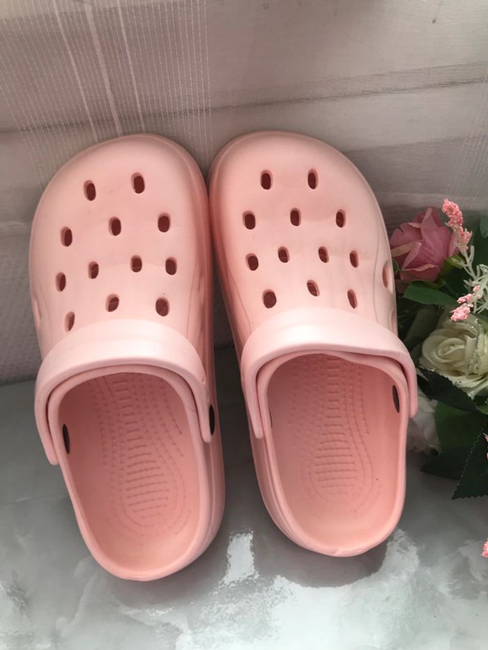 Chaussures inspiration Crocs rose candy ๐ญ 38 - 39 - photo numรฉro 8