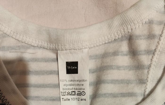 Débardeur garçon Tissaïa taille 10-12 ans neuf - photo numéro 3