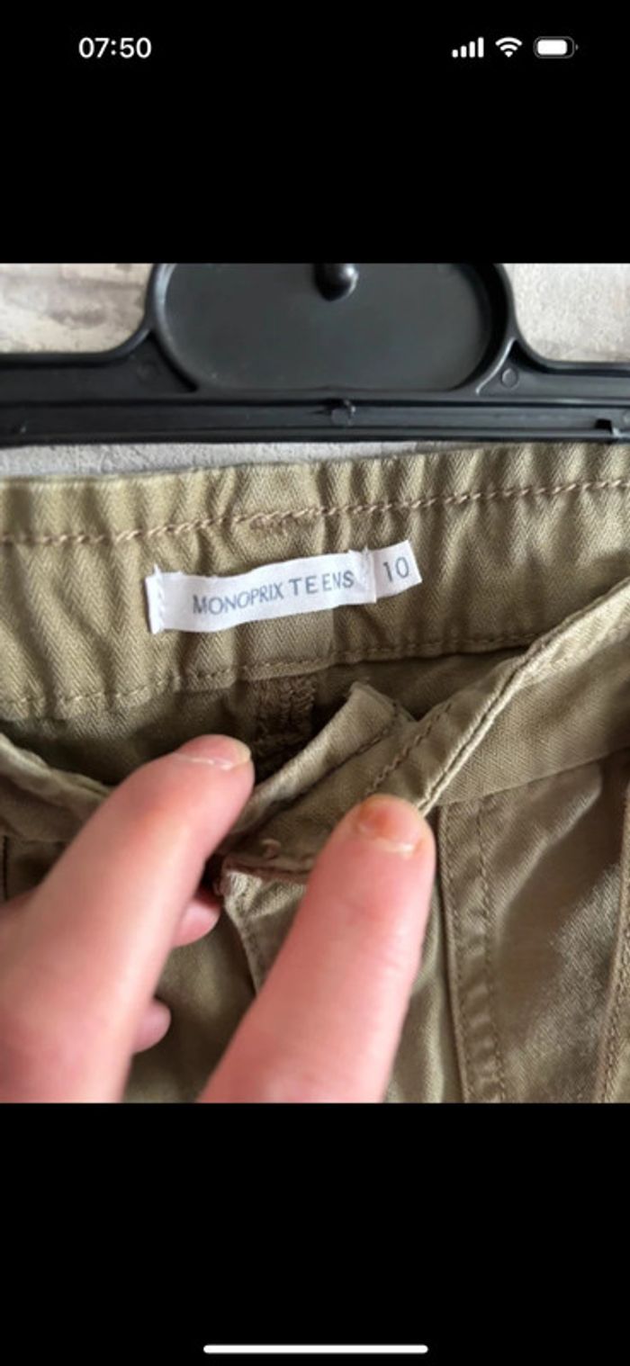 Pantalon Monoprix taille 10 ans - photo numéro 3