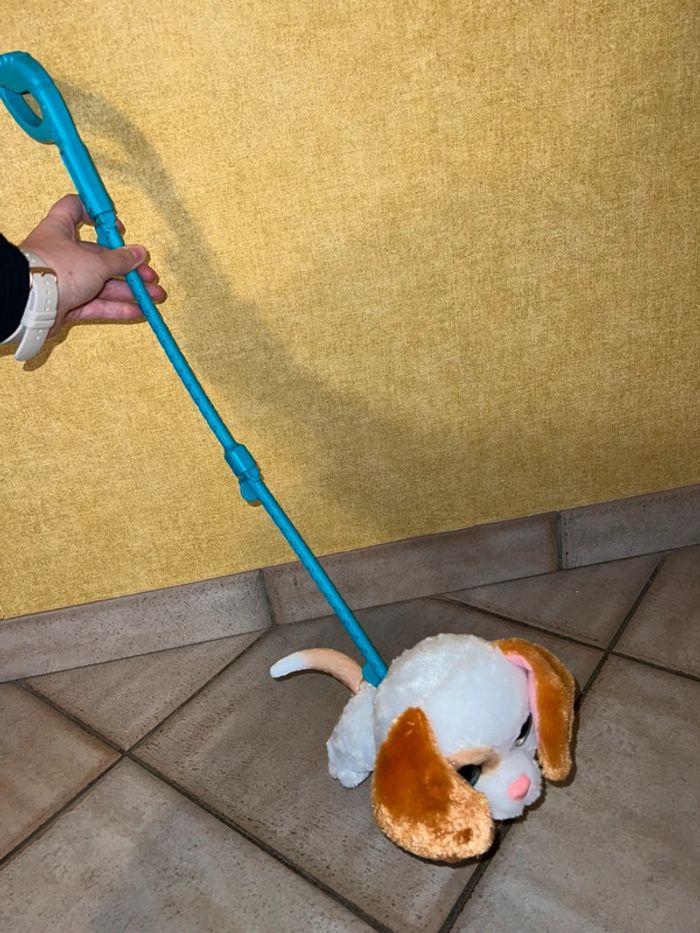 Chien peluche de compagnie