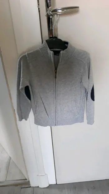 Gilet gris garçon 2ans