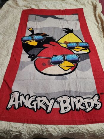 Serviette de plage "Angry Birds"