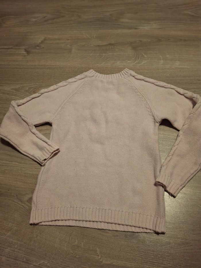 Pull rose pale fille 8 ans vertbaudet - photo numéro 2