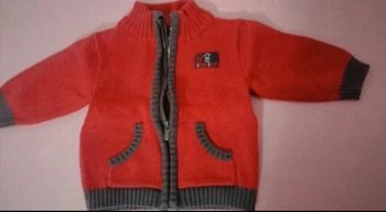 Gilet zippé garçon 3 mois