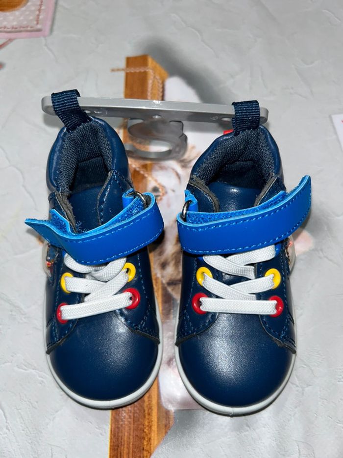 Basket montante bleu marine - photo numéro 6