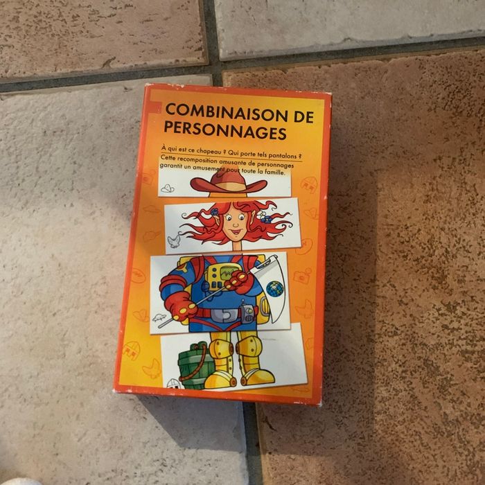 Combinaison de personnage