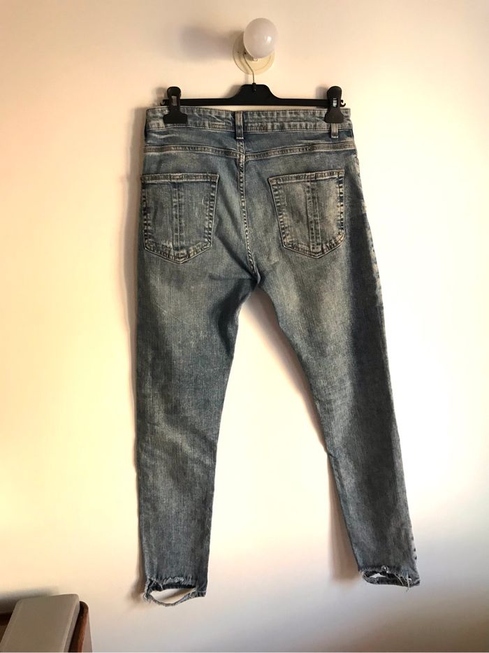 Jean Zara Man à trous taille 42 - photo numéro 8