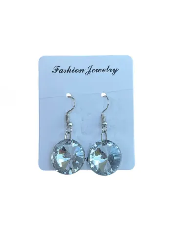 Boucles d’oreilles pendantes Fashion Jewelry design diamant Neuf