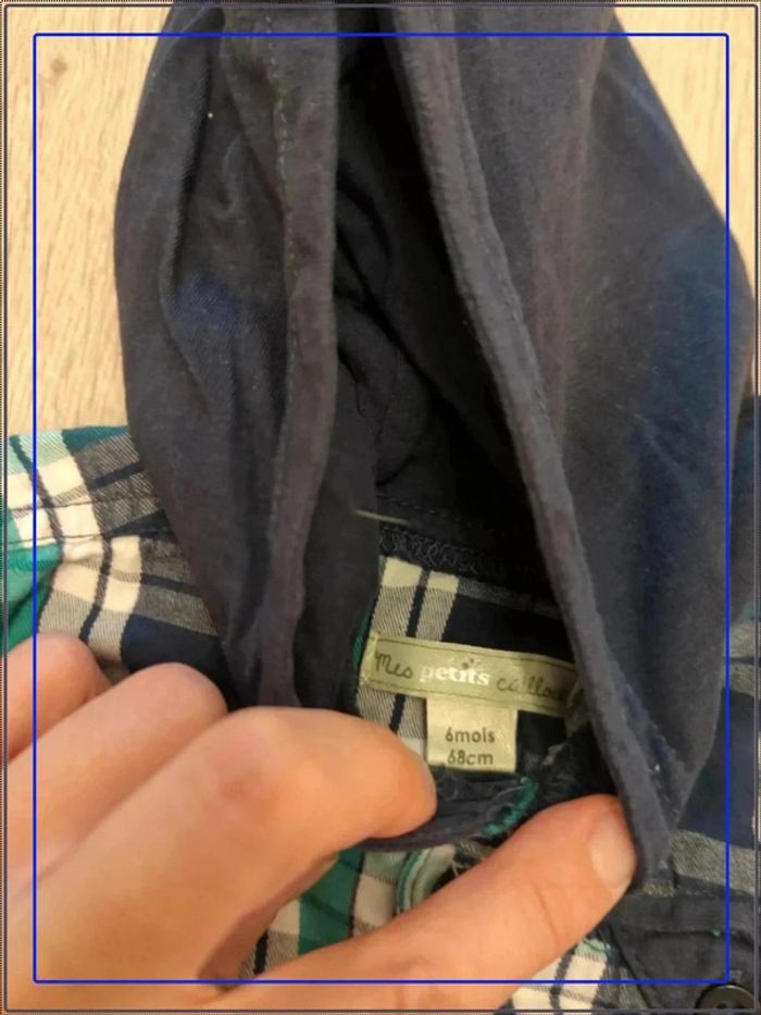 Chemises manches longues 6 mois - photo numéro 3