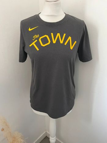 T-shirt gris jaune Nike Xs