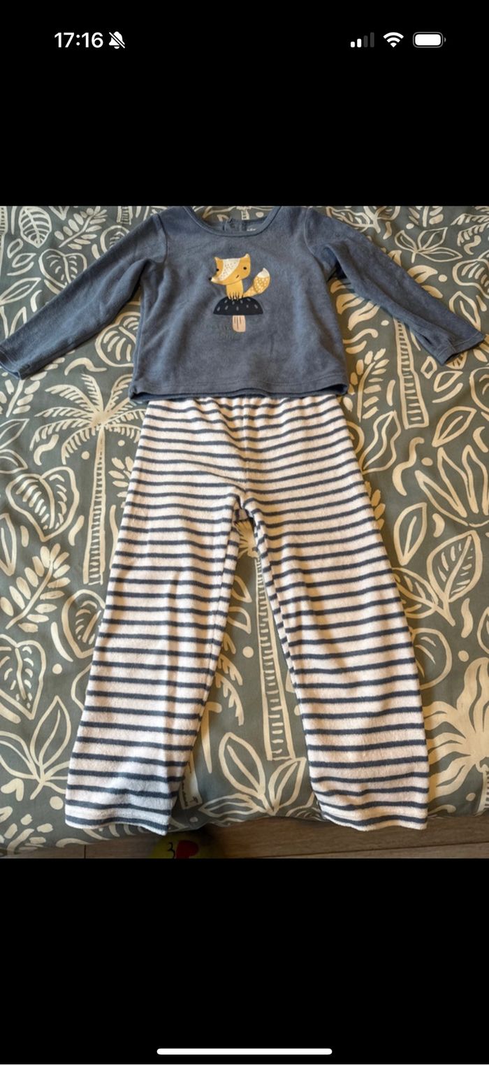 Pyjama garçon 2 pièces gemo 4 ans - photo numéro 3